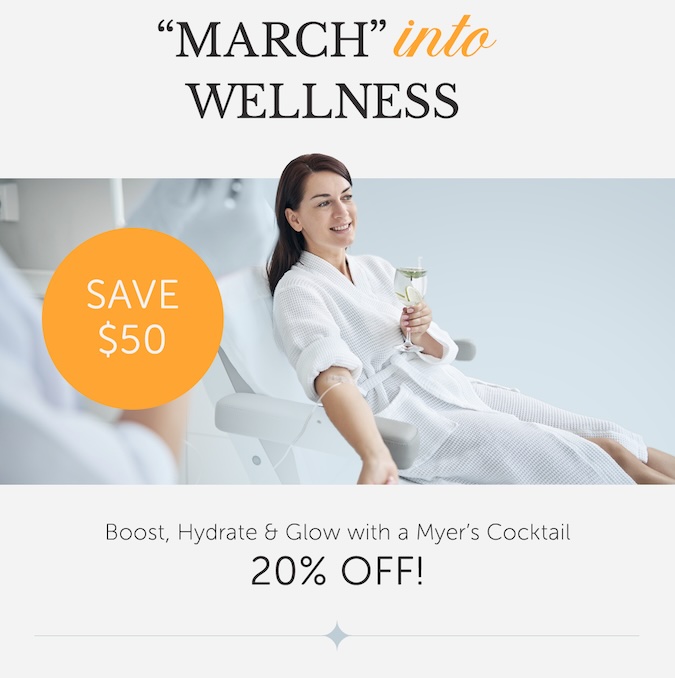 March UV therapy 20% off special